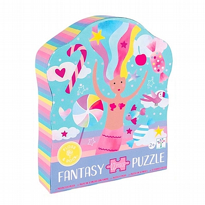 Σχηματικό Παζλ με Ασημένιες λεπτομέρειες - Φαντασία (12κ.) - Floss & Rock