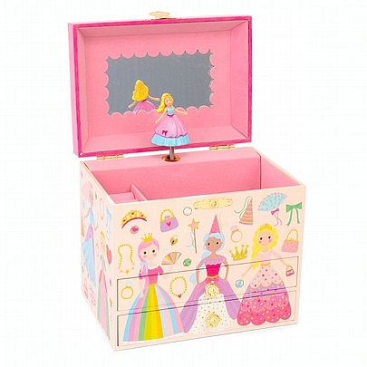 Μουσικό Κουτί Μπιζουτιέρα - Πριγκίπισσα - Floss & Rock