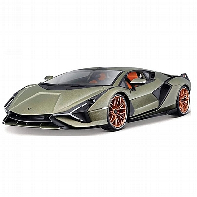 Αυτοκινητάκι 1/24: Lamborghini Sian Green FKP 37 - Bburago