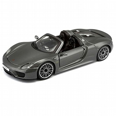 Αυτοκινητάκι 1/24: Porsche 918 Spyder Grey - Bburago