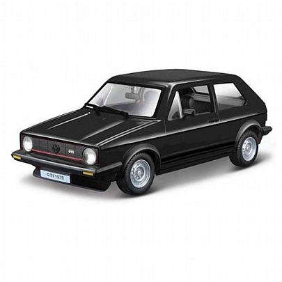 Αυτοκινητάκι 1/24: Volkwagen Golf Mk1 GTI Black - Bburago