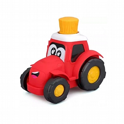 Press & Go: Farm Tractor - Κόκκινο - Bburago Junior
