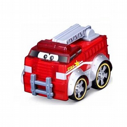 Push & Glow: Fire Truck Red - Bburago Junior