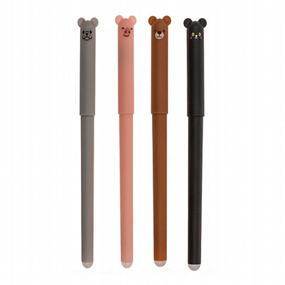 Στυλό που σβήνει Animals - Μπλε (0.5mm) - Ootblue