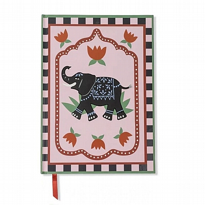 Σημειωματάριο Ριγέ με Σκληρό Εξώφυλλο - A Dopo Elephant (15x20) - Designworks Ink