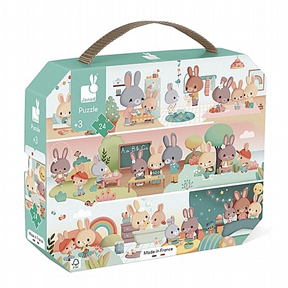 Παζλ - Για κάθε ήμερα (24κ.) - Janod Παζλ - Για κάθε ήμερα (24κ.) - Janod