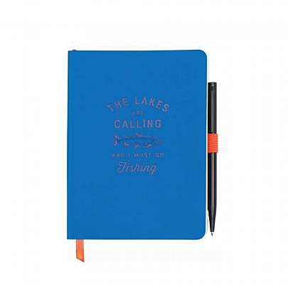 Αδιάβροχο Σημειωματάριο με Στυλό - Fishing (11.5x16.5) - Gentlemen's Hardware