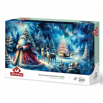 Παζλ - Santa Under the Northern Lights (260κ.) - Art Puzzle