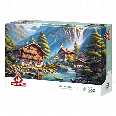 Παζλ - Wooden Valley (260κ.) - Art Puzzle