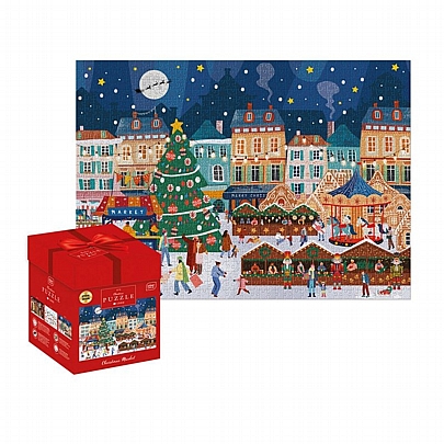 Παζλ - Christmas Market (1000κ.) - InterDruk