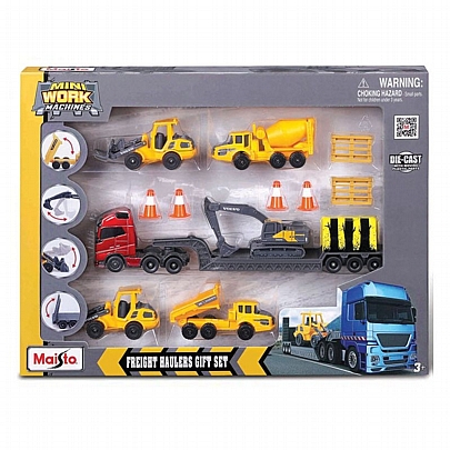 Σετ Οχημάτων Εργοταξίου - Maisto
