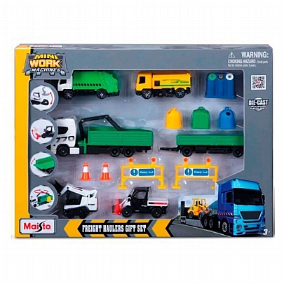 Σετ Οχημάτων Καθαριότητας Πόλης - Maisto