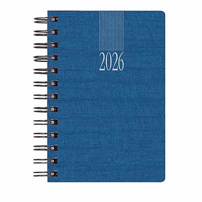 Hμερήσιο Ημερολόγιο Σπιράλ Kashmir Wire 2026 - Μπλε (14.5x20.5) - Theofylaktos Hμερήσιο Ημερολόγιο Σπιράλ Kashmir Wire 2026 - Μπλε (14.5x20.5) - Theofylaktos