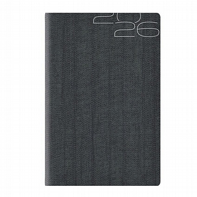 Ημερήσιο Ημερολόγιο Kashmir Flat 2026 - Μαύρο (17.2x24) - Theofylaktos Ημερήσιο Ημερολόγιο Kashmir Flat 2026 - Μαύρο (17.2x24) - Theofylaktos