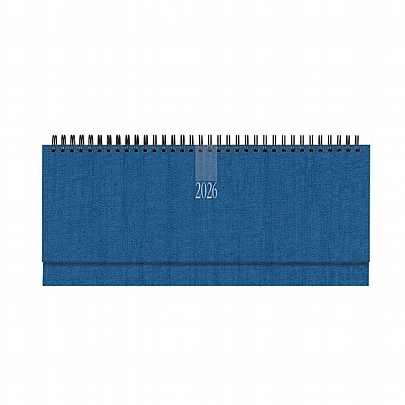 Εβδομαδιαίο Πλάγιο Ημερολόγιο & Πλάνo Σπιράλ Kashmir 2026 - Planner Blue (10.5x28.5) - Theofylaktos Εβδομαδιαίο Πλάγιο Ημερολόγιο & Πλάνo Σπιράλ Kashmir 2026 - Planner Blue (10.5x28.5) - Theofylaktos