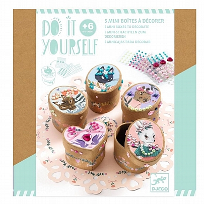 Do it Yourself: Φτιάχνω τα δικά μου κουτάκια με πετράδια - Djeco 