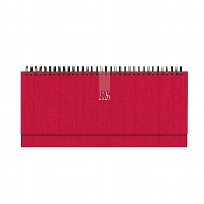 Εβδομαδιαίο Πλάγιο Ημερολόγιο & Πλάνo Σπιράλ Kashmir 2026 - Planner Red (10.5x28.5) - Theofylaktos Εβδομαδιαίο Πλάγιο Ημερολόγιο & Πλάνo Σπιράλ Kashmir 2026 - Planner Red (10.5x28.5) - Theofylaktos