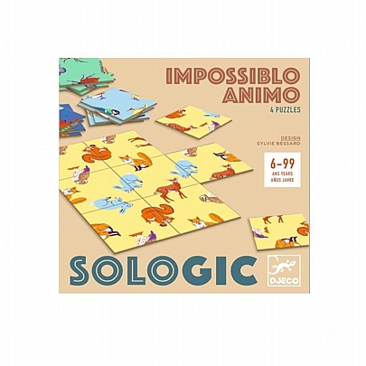 Sologic: Impossible Animo (4 puzzles) - Djeco