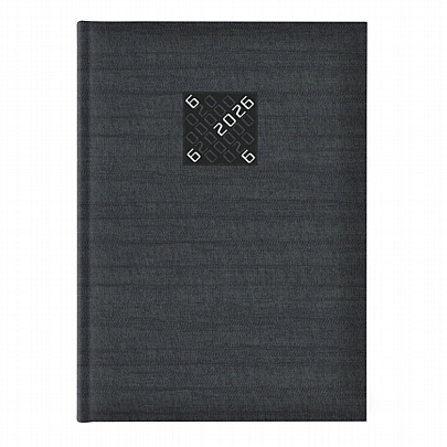 Ημερήσιο Ημερολόγιο Kashmir 2026 - Μαύρο (21x29.7) - Theofylaktos Ημερήσιο Ημερολόγιο Kashmir 2026 - Μαύρο (21x29.7) - Theofylaktos