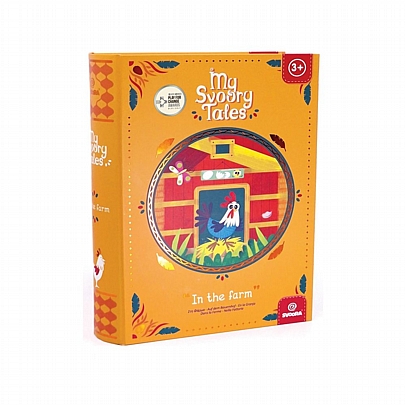 Μαγνητικό βιβλίο Δημιουργίας Παραμυθιών - Φάρμα - Svoora