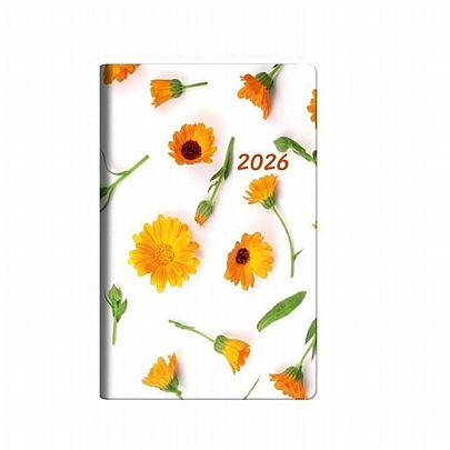 Ημερήσιο Ημερολόγιο Fancy 2026 - Marigold (9x13) - Theofylaktos Ημερήσιο Ημερολόγιο Fancy 2026 - Marigold (9x13) - Theofylaktos