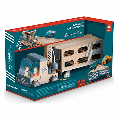 Φορτηγό Μεταφοράς Αυτοκινήτων & Πίστα Αγώνων - Top Bright