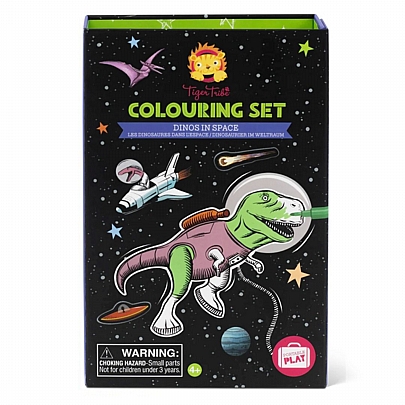 Σετ Κουτί Ζωγραφικής - Dinos in Space - Tiger Tribe