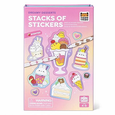 Σετ Κουτί Ζωγραφίζω τα Αυτοκόλλητά μου - Dreamy Desserts - Tiger Tribe