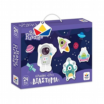 Baby Puzzles: Διάστημα (2/3/4/5/6/7κ.) - Δεσύλλας