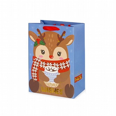 Χριστουγεννιάτικη Σακούλα Δώρου - Hot Cocoa (10x15) - Legami