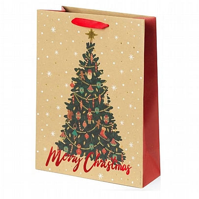 Χριστουγεννιάτικη Σακούλα Δώρου - Christmas Tree (26.5x32.5) - Legami