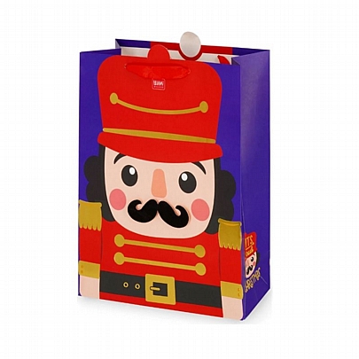 Χριστουγεννιάτικη Σακούλα Δώρου - Nutcracker (19x25) - Legami