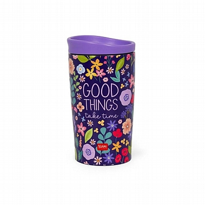 Κούπα-Θερμός από Ανοξείδωτο Ατσάλι - Flowers (275ml) - Legami