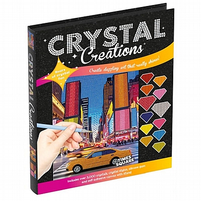 Crystal Creations: Κολάζ με στρας - Times Square - Hinkler