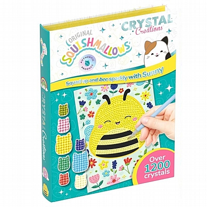 Crystal Creations Mini: Κολάζ με στρας - Squishmallows Sunny - Hinkler