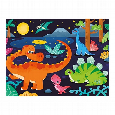 Παζλ Glow in the Dark - The Night Of The Missing Roar (96κ.) - Jigsland Παζλ Glow in the Dark - The Night Of The Missing Roar (96κ.) - Jigsland