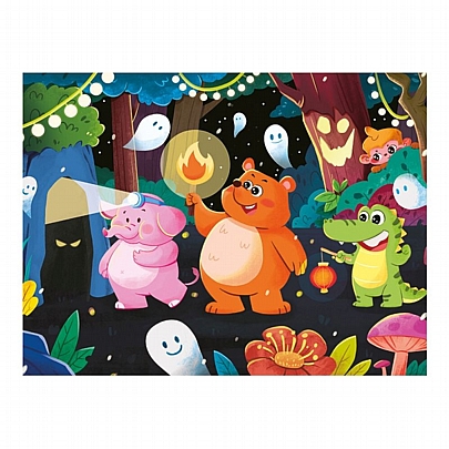 Παζλ Glow in the Dark - The Cave Of The Glowing Eyes (96κ.) - Jigsland Παζλ Glow in the Dark - The Cave Of The Glowing Eyes (96κ.) - Jigsland