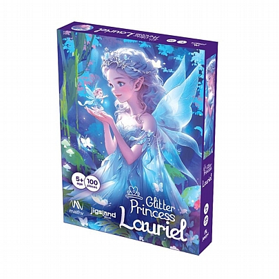 Παζλ με Glitter λεπτομέρειες - Princess Lauriel (100κ.) - Jigsland Παζλ με Glitter λεπτομέρειες - Princess Lauriel (100κ.) - Jigsland