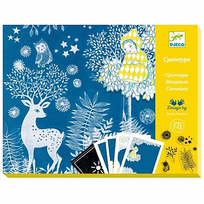 Δημιουργώ Εικόνες σε Χαρτί Κυανοτυπίας - Μαγική Νύχτα - Djeco