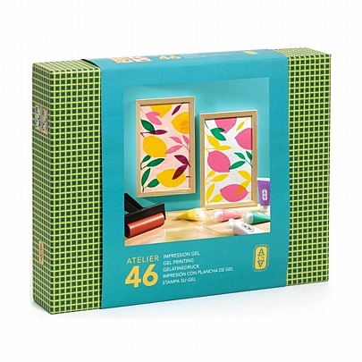 Atelier (No.46): Ζωγραφική με Τύπωμα Εικόνας σε Χαρτί - Λεμόνια - Djeco