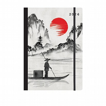 Ημερήσιο Ημερολόγιο με λάστιχο Trends 2026 - Japan (14x21) - Next