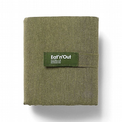 Τσάντα Φαγητού που Μετατρέπεται σε Σουπλά (2σε1) - Mini Nature Moss - Roll'eat