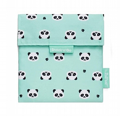 Επαναχρησιμοποιούμενη Τσάντα για Σνακ - Panda - Roll'eat