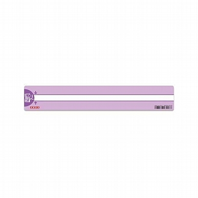 Χάρακας Καθοδηγούμενης Ανάγνωσης με Παράθυρο - Μοβ (7mm) - Arda