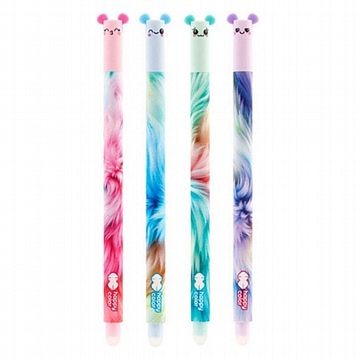 Στυλό που σβήνει Ears Fluffy - Μπλε (0.5mm) - Happy Color