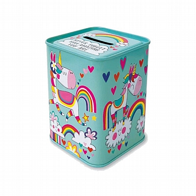 Κουμπαράς Mεταλλικός - Never Forget How Amazing You Are (7.5x7.5x9) - Rachel Ellen