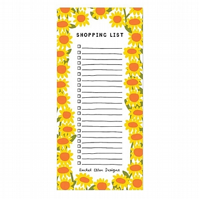 Σημειωματάριο - Floral Shopping List (10x21) - Rachel Ellen