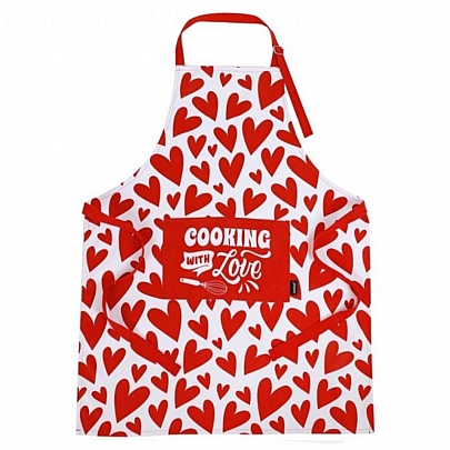 Ποδιά Μαγειρικής - Heart - iTotal