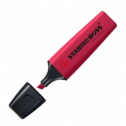 Μαρκαδόρος υπογραμμίσεως - Burgund - Stabilo Boss Original