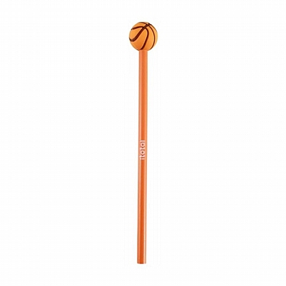 Μολύβι με 3D Topper - Basketball (HB) - iTotal